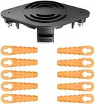 TRUSTLIONTEK Trimmer Blades Head Replacement Spool,Compatible with Black & Decker GH900 GH600 LST522 LCC140，Can Replace AF1003ZP，AF-100-32P Replacement spools. (1+10 Blade)