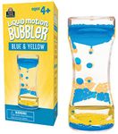 Blue & Yellow Liquid Motion Bubbler