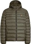 Polo Ralph Lauren Men's Lightweight Bleeker Down Jacket, Green, XX-Large