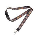 Lucky Line Lanyard with Swivel Snap, Dog Design (C204)