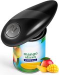 Hands Free & Battery Operated Electric Can Opener Smooth Edge, Kitchen Gadget Food-Safe Electric Can Openers for Kitchen with Magnetic Covers, One Touch Electric Can Opener for Seniors with Arthritis