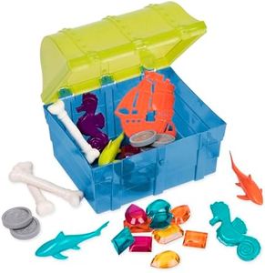 Battat – Diving Game for Kids – Water & Pool Toys – Pirate Treasure Chest – Summer Beach Toys – 8 Years + – Pirate Diving Set