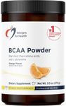 Designs for Health BCAA Powder with L-Glutamine - Branched Chain Amino Acids Powder + L-Glutamine Supplement to Support Muscles + Workouts - Orange Flavored Drink Mix (30 Servings / 270g)