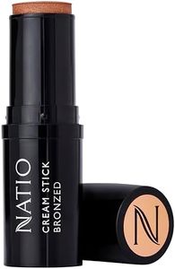 Natio Cream Stick Bronzer 7.5 g, Bronzed - Cream Contour Bronzing Multi Stick - Non-Sticky & Buildable Coverage - Vegan Friendly & Made in Australia