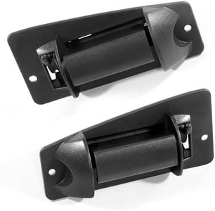 2ps 2004 Chevy Silverado Door Handle, Nikimotorsport Extended Cab Rear Door Handle Left & Right Passgenger Side Compatible with 1999-2007 Chevy Silverado GMC Sierra OEM# 15758171, 15758172