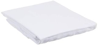 Kushies Organic Jersey Bassinet Fitted Sheet, White