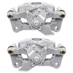 AutoShack Rear Brake Calipers Assembly Pair Set of 2 Driver and Passenger Side Replacement for VW Routan 2012-2020 Dodge Grand Caravan 2012-2016 Chrysler Town & Country 2013-2015 Ram C/V FWD BC3244PR