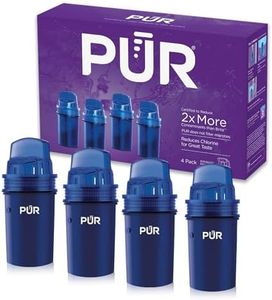 PUR Water Pitcher Replacement Filter (Pack of 4), Blue – Compatible with All PUR Pitcher and Dispenser Filtration Systems, PPF900Z