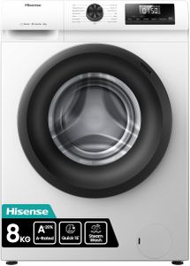 Hisense 8kg Front Load Washing Machine – White, Efficient Laundry