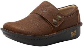 Alegria Deliah Women's Leather Shoes, Delicut Tawny, 8-8.5 Wide