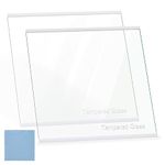 W11130203 Freezer Glass Shelf Replacement for Whirlpool Ikea Refrigerator Glass Shelf -Replaces W10773887, WPW10527849,AP6262440-11.69" X 9.88" (2Pack)