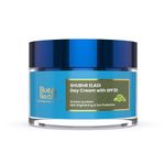 Blue Nectar Natural Face Moisturizer With SPF 30, Ayurvedic Brightening Day Face Cream for Skin Glow with Eladi Kumkumadi,Turmeric and Almond (Women, 19 Herbs, 1.7 Oz)