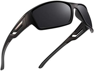 PUKCLAR Polarised Sports Sunglasses for Men Women Driving Sunglasses Cycling Running Fishing Goggles Frame