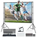 LINCO Projector Screen with Stand, 