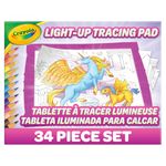 Crayola Light-up Tracing Pad - Pink, Coloring Board for Kids, Gift, Toys for Girls, Ages 6, 7, 8, 9, 10