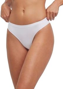 FALKE Women's Daily Comfort Tanga Panties Underwear, White (White 2000), S