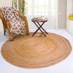 DHAKA Extra Large Braided Round Rug