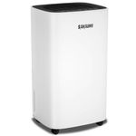 SAHAUHY 2000 Sq.Ft Dehumidifier for Basement,Portable Dehumidifier for Home Garage Bedroom with Drain Hose,0.52 Gallon Water Tank and Wheel