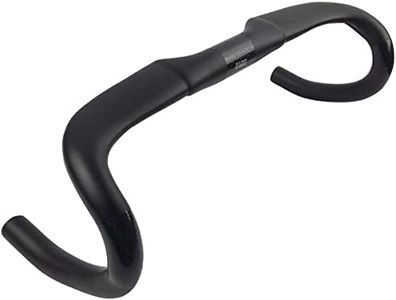 Carbon Bike Handlebar, Road Bicycle Handle, Aero Handlebar Drop Bar, Reach 79.4mm Drop 123.5mm, lightweight Aerodynamic road handlebar Integrator Ergonomic