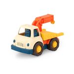 Battat- Wonder Wheels- Tow Truck – Toy Truck with Hook for Towing – Moveable Parts- Sturdy Toy Vehicle for Toddlers – Recyclable – Tow Truck- 1 year +