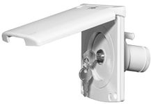 HWHongRV RV Water Inlet with Cover, Gravity Water Fill Inlet with Square Bayonet Style Cap Magnetic Attraction and Lock Keys, City Fresh Water Connection for Rv Camper Motorhome Boats