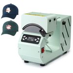 OFFNOVA Auto Hat Heat Press Machine, Caps Heat Press with Interchangeable Platens for Hats and HTV Iron on and Sublimation Projects, Automatic Release & Press Digital Control Panel for Caps