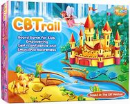 CBTrail Therapy Games for Kids - CBT Emotional Game to Develop Social Skills and Emotional Intelligence - Recovery Board Game for Counselors, Anger, Occupational and Group Therapy, ADHD, and Autism