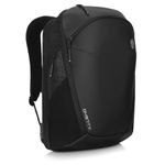 Alienware Horizon Travel Backpack, AW723P, Weather resistant, Shockproof, Padded shoulder straps and back, RFID blocking pocket, TSA friendly, Anti-scratch interior, Black