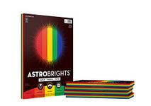 Astrobrights Colored Paper, 8.5" x 11" 24 lb/89 GSM, Primary 5-Color Assortment, 5 Individual Packs of 100 Assorted Sheets - 500 Sheets in Total (22228)