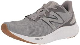 New Balance Men's Fresh Foam Arishi V4 Running Shoe, Marblehead/Castlerock/Silver Metallic, 8.5 X-Wide US