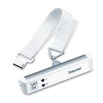 Beurer LS/LS 10 Luggage Scale Weighing Scale Ideal for Air Travel,White,17 cm,732.10