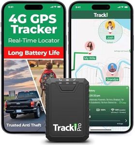 Tracki Pro GPS Tracker for Vehicles – Magnetic Waterproof 4G LTE Car Tracker, Long-Life Battery Up to 7 Months, Unlimited Distance, Smart Alerts, Hidden Tracking Device (Subscription Required)
