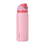Owala FreeSip Insulated Stainless Steel Water Bottle with Straw for Sports and Travel, Leak Proof, BPA-Free, 945ml, Angel Food Cake