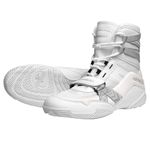 Hayabusa Strike Boxing Shoes for Men and Women - White, 11