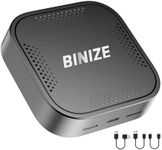Binize Wireless CarPlay & Android Auto AI Box, Multimedia Video Box, 4+64G