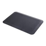 Safco Products Movable Anti Fatigue Mat 2110BL, Comfortable for Use with Standing or Adjustable Height Desks, Helps Increase Activity, Easy to Move and Clean, Black