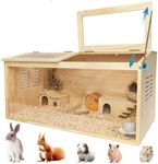 Wooden Hamster Cage,32" Lx16 Wx16 H