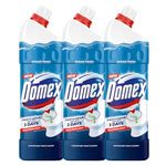 Domex FreshGuard Toilet Cleaner Liquid - 1L (Pack of 2) | Ocean Fresh | Fights Malodor for 3 days