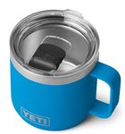 YETI Rambler Mug MS 2.0, Vacuum Insulated, Stainless Steel, Stackable Mug with Magslider Lid, Big Wave Blue, 14oz (414 ml)