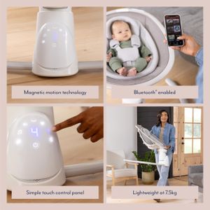 Graco Sway n Grow Bluetooth Baby Soother – Adjustable Swing