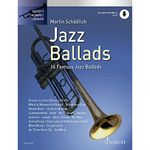 Jazz Ballads - 16 Famous Jazz Ballads - Schott Trumpet Lounge - Trumpet - ( ED 21320D ): 16 Famous Jazz Ballads. Vol. 1. trumpet.