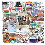 50pcs Bookish Stickers, Booktok Stickers, Book Stickers for Kindle, Reading Stickers for Kindle, Kindle Stickers