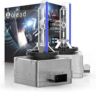 D1S Xenón Bombilla Auto HID Lámpara 35W 8000K, Paquete de 2