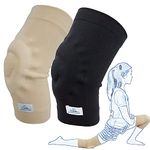 SKATINGSPIRIT Gel Knee Pads, Cushion and Support Knee Cap for Dancing Figure Skating Gymnastic, Youth and Adult (Medium)