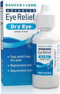 Bausch & Lomb Advanced Eye Relief Eye Drops, for Dry Eyes & Redness Relief, 30 mL