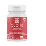 Tata 1mg CoQ 10 (Coenzyme 10) ((200mg)) Capsules, Supports Heart and Vascular Health, Promotes Healthy Cellular Function For Unisex (Pack Of 30 Capsules)