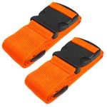 Heavy Duty Luggage Straps for Suitcases Packing Belts Travel Accessories Adjustable Bag Strap 2 Pack