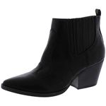 American Rag Womens Kayyla Faux Leather Booties Black US 6.5 Medium (B,M)