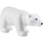 HABA 305449 Little Friends Polar Bear Toy Figure from 3 Years, White