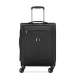 Delsey Montmartre Air 2.0 Suitcase, 55 Centimeters, Black/White, 55cm, Trolley Cabin